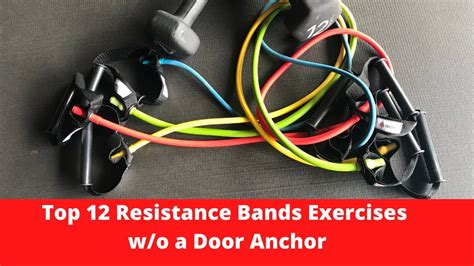 It's a door anchor designed to fit into any door and made to work with most resistance bands. Top 12 Resistance Band Exercises to do without a Door ...
