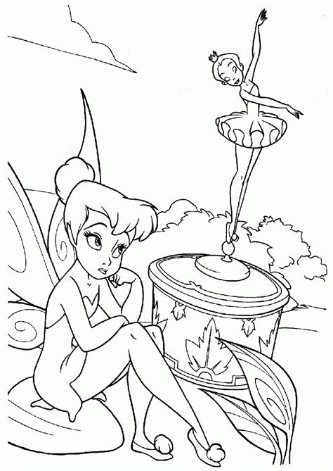 Download this tinkerbell printables today and give it to your child with a bunch of bright coloured sketch pen and then see what she does! Tinkerbell Halloween Coloring Pages - Coloring Home