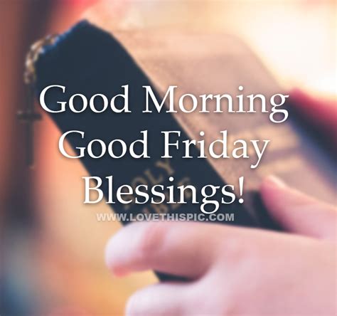 Yes, fish is fine on good friday. Cross & Bible - Good Morning Good Friday Pictures, Photos ...