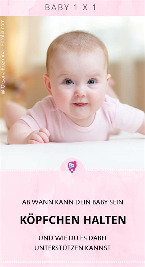 Dabei hat es selbst große mühe, seinen eigenen kopf zu tragen. Ab wann können Babys ihr Köpfchen halten? | Babyartikel.de