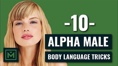 Kata kunci seorang alpha male adalah keyakinan! 10 Alpha Male Body Language Tricks EVERY Guy Should Do ...