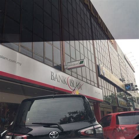 The motorcyclist hit the car from the right side. Bank Islam Taman Melawati - Bank in Kuala Lumpur
