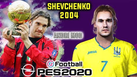 Andriy shevchenko enjoyed an illustrious career as ukraine's greatest striker. PES 2020 Faces Andriy Shevchenko by Andri Mod ...