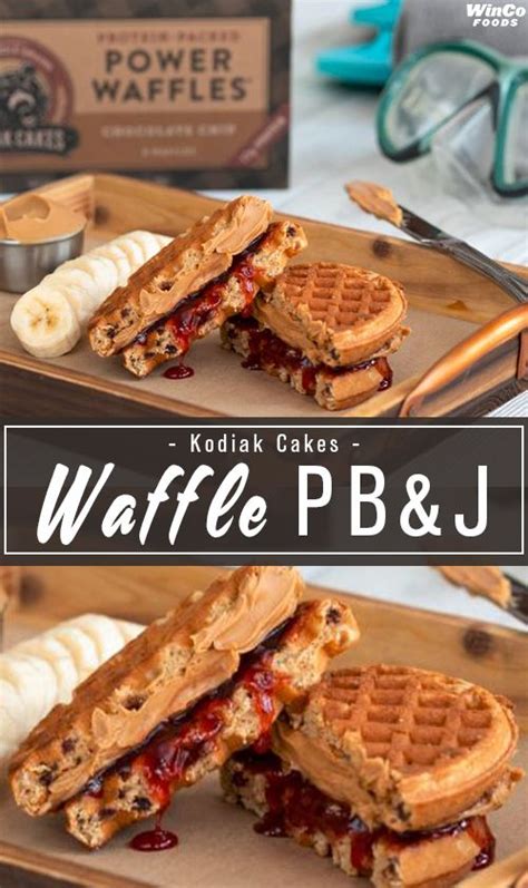 For this particular recipe, i use a yellow or white boxed cake mix. How to Make a Waffle PB&J with Kodiak Cakes Power Waffles ...