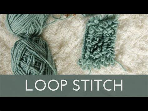 Easy baby blanket knitting patterns in the loop knitting. Learn to knit the Loop Stitch || Knit Stitch Tutorial ...