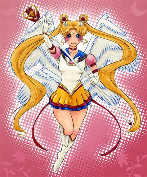 One of the first sailor moon eternal visuals featuring super sailor moon and. Eternal Sailor Moon by AnimeGirlMika on DeviantArt