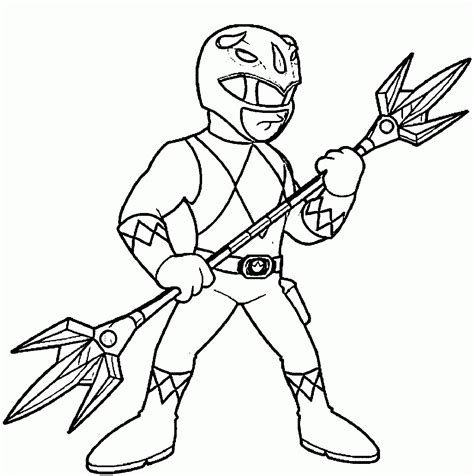 December 31, 2018 coloring daily. Mighty Morphin Power Rangers Coloring Pages at ...