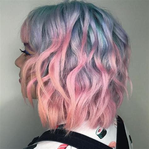 Is it worth the hype? 40 Two Tone Hair Styles | Cool hair color, Blue, pink hair ...