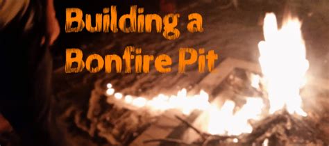 When the air cools and the leaves start to fall, there are few things sweeter than sipping a mug of hot chocolate next to a bonfire from your own back yard. Ring of Fire: Building a Bonfire Pit - Leah and Joe: Home ...