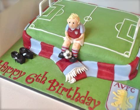 Flowers and tributes were laid at his statue outside the stadium, home supporters held cards up to form a mosaic in the stands before the match and butland wore a special. Aston Villa Football Pitch Cake in 2019 | Football pitch ...