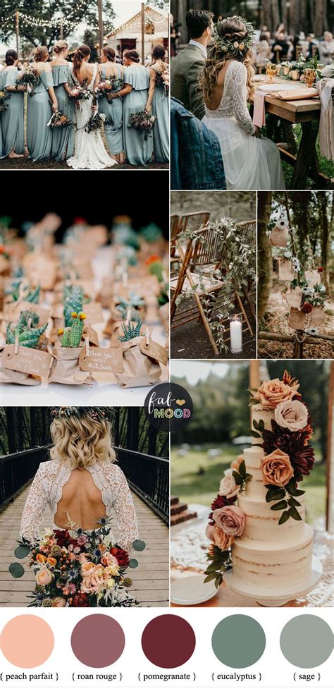 Weddings are a time of celebration, and celebration is a great way to show your love for one another. Sage green wedding colour for down to earth wedding ...