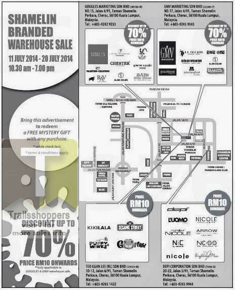 Pos laju cheras taman shamelin perkasa. Shamelin Branded Warehouse Sale: 11-20 JULY 2014 KikiLala ...