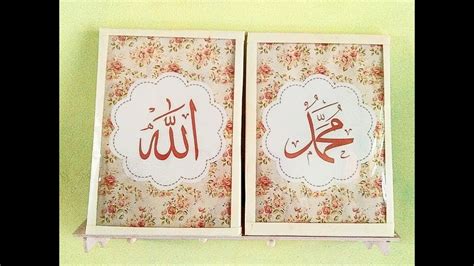 WALL DECOR IDEAS | DIY HIASAN DINDING CANTIK DARI ...
