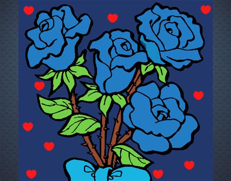 The perfect bouquet flowerbouquet flowers animated gif for your conversation. Disegno Mazzo di rose colorato da Utente non registrato il ...