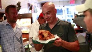 Honey bourbon sriracha sauced fried grilled chicken wings. Southern Favorites : Symon's Suppers : Cooking Channel ...