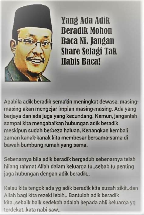 Maybe you would like to learn more about one of these? Hubungan Kakak Adik Quotes - 54 Quotes