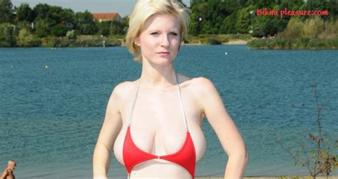 Blonde victim nadia white is wrapped in plastic. Blonde Naked Beach Babes
