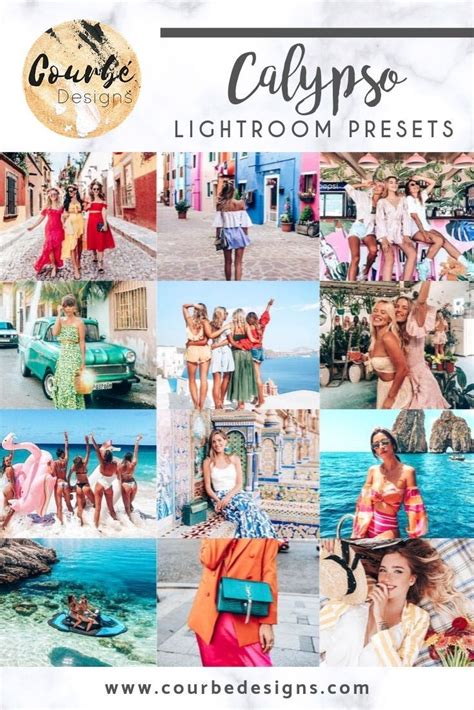 Why you should use presets for instagram. 3 Mobile Lightroom Presets CALYPSO Mobile Presets, Blogger ...