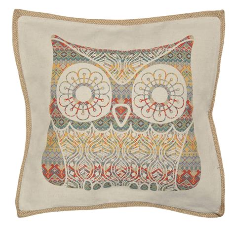 Blog les tissus colbert stoffe bremen. Spencer Home Decor Tribal Owl Throw Pillow (With images) | Owl throw pillows, Throw pillows, Pillows