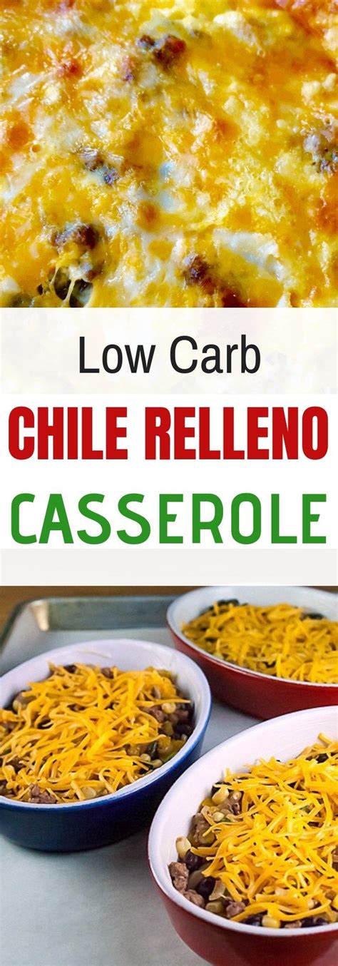 Maybe you would like to learn more about one of these? Low Carb Chile Relleno Casserole | Chile relleno casserole ...