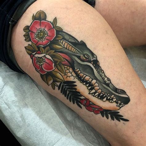 2642 rosselle st # 1, jacksonville, fl, 32204. Alligator Tattoo done by @robertjtattoos at Third Eye ...