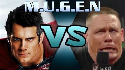 Check spelling or type a new query. M.U.G.E.N Super-Man vs John Cena - YouTube