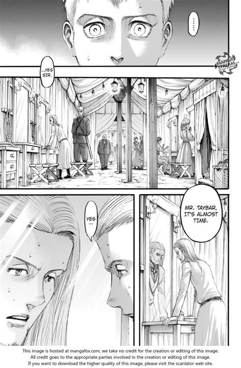 If you like the manga, please click the bookmark button (heart icon) at the bottom left corner to add it to your favorite list. Shingeki No Kyojin, Chapter 99 - Attack On Titan Manga Online
