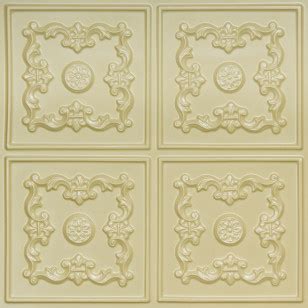 Find copper, tin, aluminum and more styles of real metal ceiling tiles at affordable prices at decorativeceilingtiles.net. D130 PVC CEILING TILE 24X24 GLUE UP - CREAM PEARL - FAUX ...