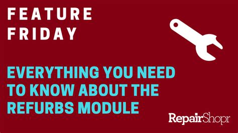 Check spelling or type a new query. Feature Friday - RepairShopr's Refurbs Module - Computer ...