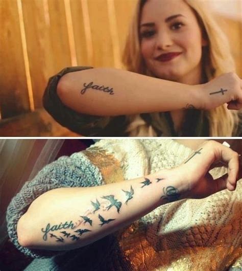 Demi lovato lips tattoo on her wrist is inked just under her stay strong wrist tattoo. Top 18 Demi Lovato Tattoo Designs and Their Importance ...