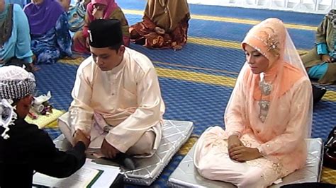 Adanya calon suami yang memenuhi. Akad Nikah Sekali Lafaz :) - YouTube