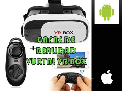 Vr box 150vr lentes realidad virtual 3d c/ remoto 360 grados. GAFAS REALIDAD VIRTUAL VR BOX + Joystick Mini Control ...