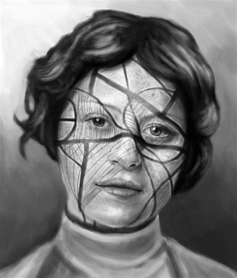 Most of the time, alien tattoos show animals with big heads and also body frameworks that resemble a bat or cat. Alia Shawkat with Streaks by RoseWest on DeviantArt