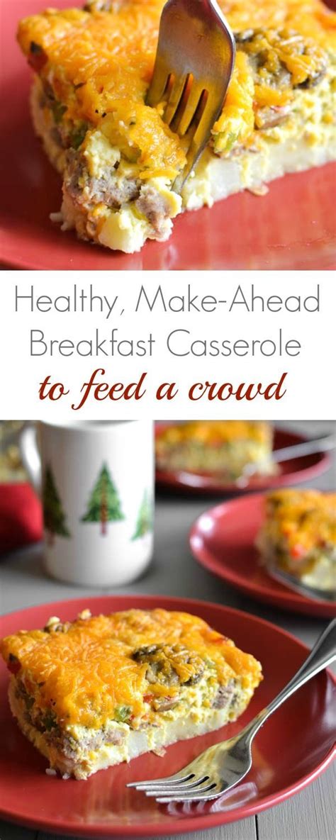 This healthy breakfast casserole is filled with turkey, spinach and artichoke. This delicious make-ahead breakfast is the perfect thing ...