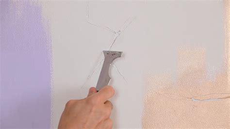 Remove traces of old sealant with a scraper. How to Fix Cracks in Old Walls | House Painting - YouTube