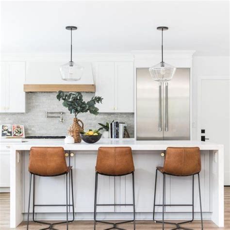 Bar stools with backs deliver premium comfort. Slope Leather Bar & Counter Stools in 2020 | Stools for ...