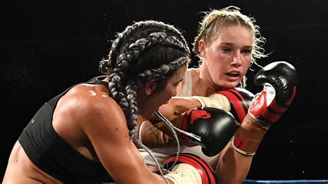 Can't wait for tomorrow night!! Boxing: Carlton AFL Women's star Tayla Harris misses out ...