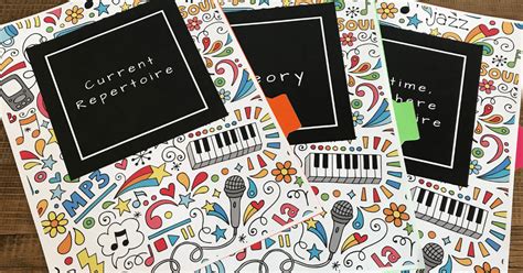 7 a teacher wants to give her students five extra minutes to finish the test. Piano Student Organization 101: Bling Out Those Binders ...