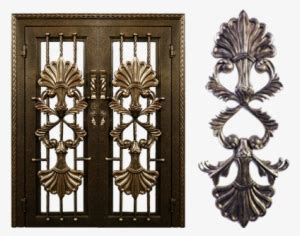 Our corona metal gate fabricators have designed, crafted, and installed driveway access gates, courtyard iron gates, pedestrian gates, iron entry gates, and side gates. Entry Iron Door - Dark Bronze Wrought Iron Gate - 500x700 ...