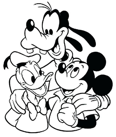 Online coloring mickey relive all the adventures of mickey mouse, minnie and all their band of friendly friends, by printing these colorings for free. Baby Mickey Mouse And Friends Coloring Pages at ...