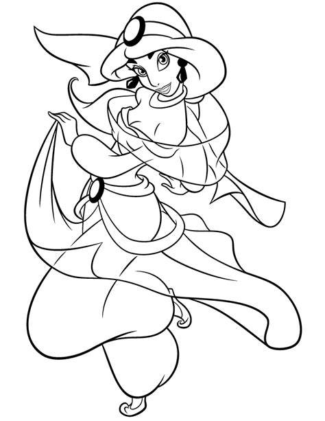 You can print or color them online at. Princess Jasmine Coloring Pages - Coloring Home