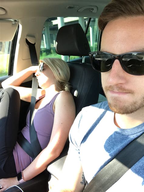 They didn't really do much. Husband Takes Photo Of Sleeping Wife Every Road Trip, The ...