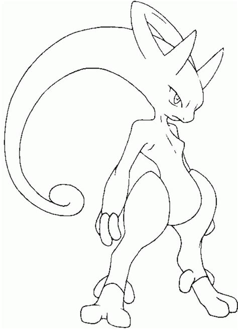 Mewtwo generation i pokemon coloring page: Coloring Pages Pokemon Mewtwo - Coloring Home