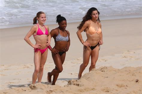 Go on to discover millions of awesome videos and pictures in thousands of other. Aly Raisman, Simone Biles & Madison Kocian in Bikinis at a ...