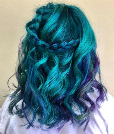 At blue lemon, our philosophy is about giving you beautiful hair, and that every day should be a good hair day. Blue and Purple hair from Bliss Styling Studio 😍 ...