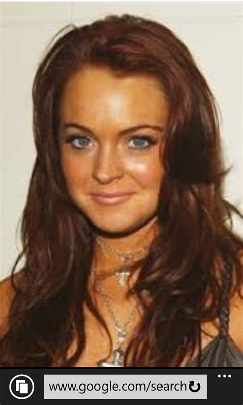 It's the colour of my natural hair and it will get there, eonline.com quoted lohan as saying. Lindsay Lohan's auburn hair | Dark red hair color, Shades ...
