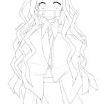 Shinobu kocho and the butterfly. Anime Coloring Pages Nezuko - Coloring and Drawing