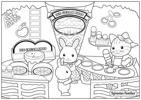 Kids coloring game give them to learn coloring and constructing an active brain. 20 Beautiful Calico Critters Coloring Pages | Family ...