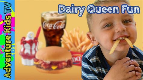 Or more accurately quickly absorbs boiling water and is ready to meat. Adventure Kids TV have fun at Dairy Queen - Dairy Queen ...
