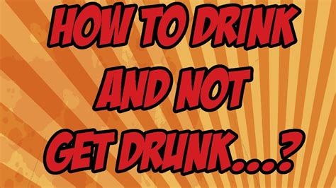 This should go without saying, but we're going to say it anyway: Drink Without Getting Drunk..? | Beer Geek Nation Craft ...